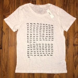 J. Crew Graphic Tee - White - Small - NWT